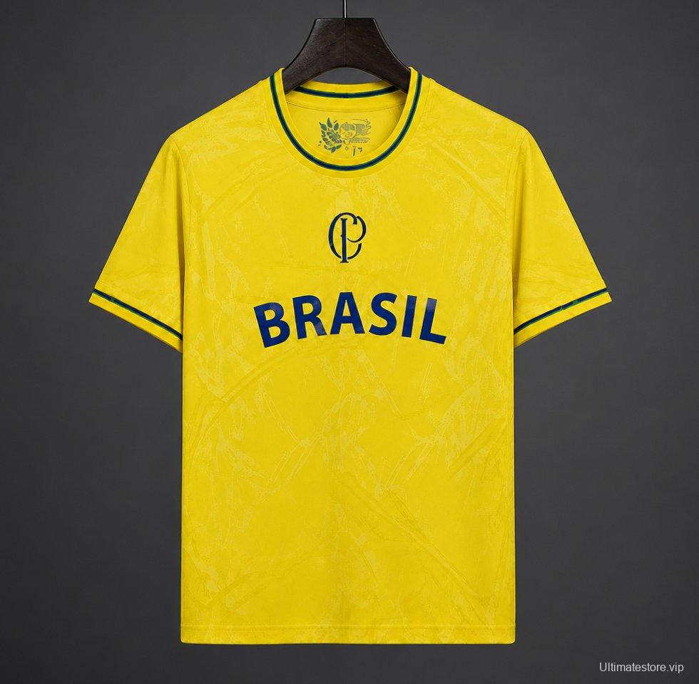2026 Brazil x Corinthians Special Yellow Jersey