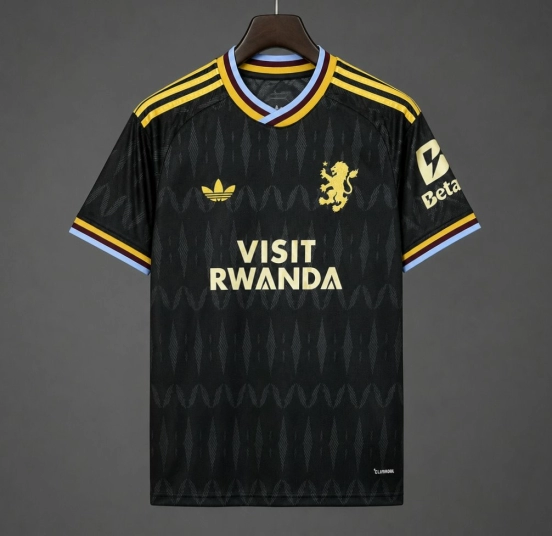 26/27 Aston Villa Away Black Jersey