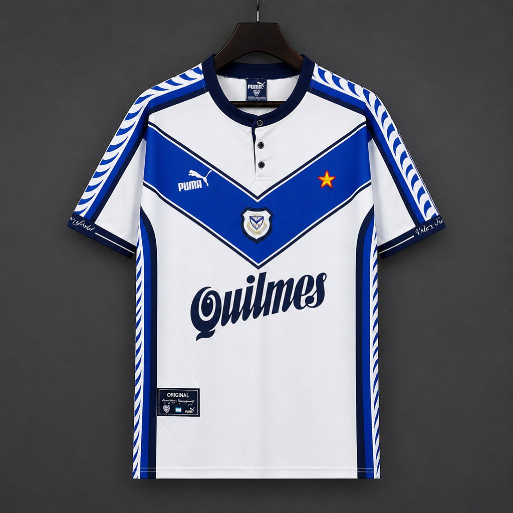 Retro  97/98 Velez Sarsfield Home White Jersey
