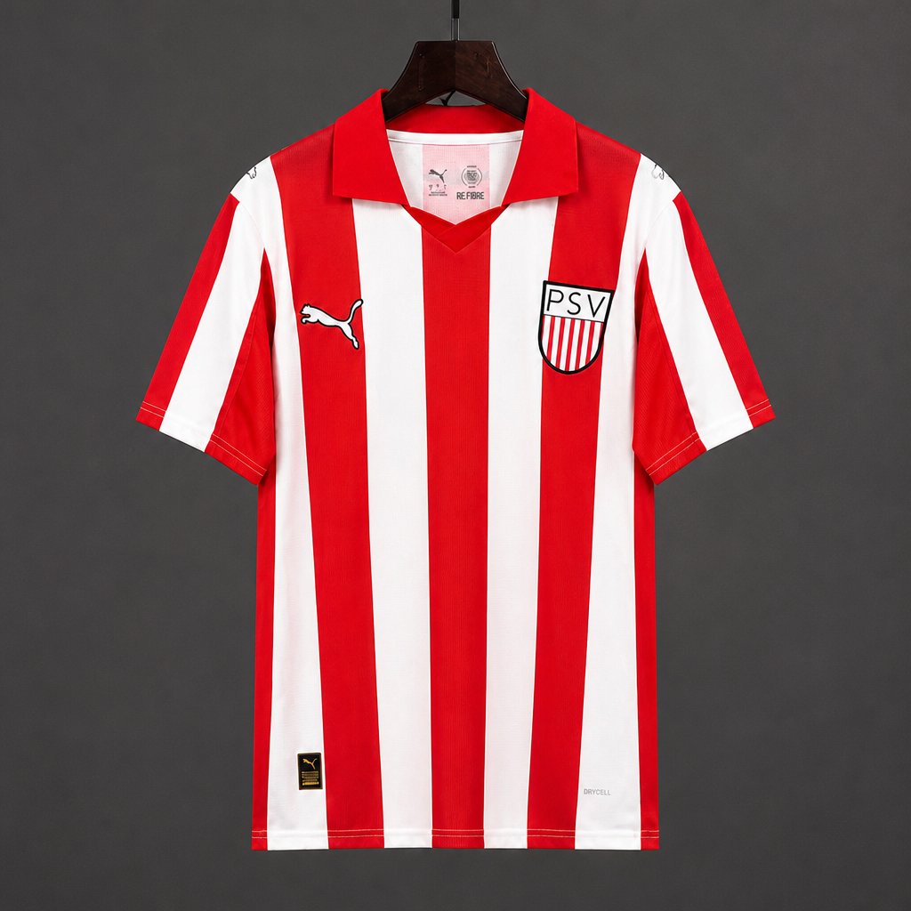 26/27 PSV Eindhoven Coen Dillen Special Edition Red Stripes Jersey